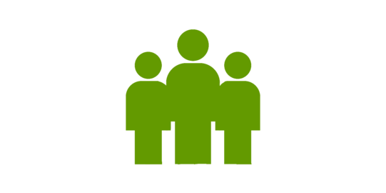 green icon, group of people